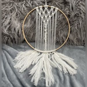 boho macrame dream catcher